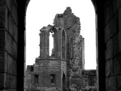 Kenilworth Castle ruins.
